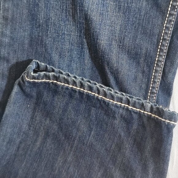 Warehouse One relaxed straight leg jeans men's size 30X30 dark ink blue - Picture 10 of 14